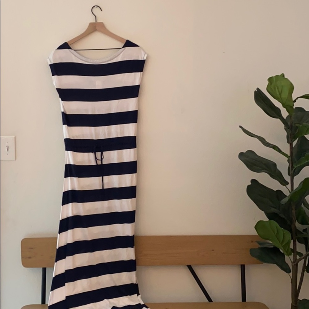 GAP long drawstring dress